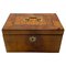 Biedermeier Box, Cherry Veneer, Brass, South Germany, circa 1820 1
