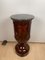 French Restauration Drum Cabinet, Vase Shaped, Mahogany, Marble, Circa 1830 6