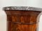 French Restauration Drum Cabinet, Vase Shaped, Mahogany, Marble, Circa 1830 13