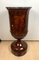 French Restauration Drum Cabinet, Vase Shaped, Mahogany, Marble, Circa 1830, Image 2