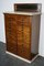Antique Mahogany and Marble Dentist Cabinet, Amsterdam, 1920s 3