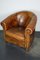 Vintage Dutch Cognac Colored Leather Club Chair, Image 13