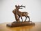 Mid-Century Alloy Deer Sculpture, Czechoslovakia, 1960s 4