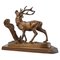 Mid-Century Alloy Deer Sculpture, Czechoslovakia, 1960s 1