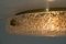 Riesige Deckenlampe aus Muranoglas & Messing von Hillebrand, 1960er 7
