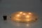 Riesige Deckenlampe aus Muranoglas & Messing von Hillebrand, 1960er 5