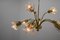 Lámpara de araña de 9 luces de Emil Stejnar para Rupert Nikoll, Austria, años 50, Imagen 4