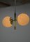 Lámpara de araña Art Déco de latón, años 30, Imagen 4