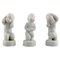Figurines Blanc De Chine par Svend Lindhart pour Bing et Grondahl, Set de 3 1