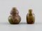 Belgian Miniature Vases in Glazed Ceramics, Mid-20th Century, Set of 6 5