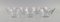 Scodelle Baccarat in cristallo soffiato a bocca, Francia, set di 7, Immagine 2