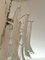Large White Murano Glass Chandelier 5