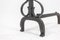 Cast Andirons in Iron, 20th Century, Set of 2, Image 11