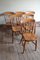Antiker Esstisch & Windsor Stühle, 7er Set 1