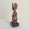 Hand Carved Biomorphic Wooden Sculptures, Set of 2 5