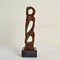 Hand Carved Biomorphic Wooden Sculptures, Set of 2 7