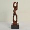 Hand Carved Biomorphic Wooden Sculptures, Set of 2 6