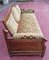 Italian Damasked Fabric Sofa Bed, Image 3