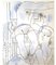 Livre Blanc Jean Cocteau, 1930, Lithographie Colorée à la Main 1