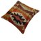 Turkish Kilim Rug Cushion Cover for Meditation Bench 5