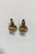14 Ct. Gold Earclips with a Pearl and Bark Finish from Bernhardt Hertz 4