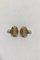 14 Ct. Gold Earclips with a Pearl and Bark Finish from Bernhardt Hertz 3