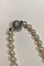 Pearl Necklace with 14Kt White Gold Clasp 3