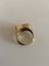 18 Karat Partly Rhodinated Gold Ring with Ten Diamonds by Georg Jensen 4