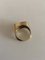 18 Karat Partly Rhodinated Gold Ring with Ten Diamonds by Georg Jensen, Image 4