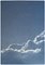 Triptych of Serene Cloudy Sky, 2021, Handmade Cyanotype Print on Paper 3