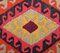 Alfombra de pasillo Kilim Oushak turca vintage de tejido plano hecha a mano, Imagen 6