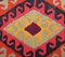 Vintage Turkish Flat Weave Handmade Wool Oushak Kilim Runner Rug, Image 6