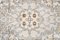 Tappeto Oushak vintage in lana beige, Turchia, Immagine 6