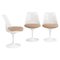Drehbare Tulip Stühle von Eero Saarinen & Knoll, 4er Set 1