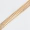 Ribbon Curb Mesh 18 Karat Yellow Gold Bracelet, 1960s 4