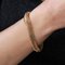 Ribbon Curb Mesh Armband aus 18 Karat Gelbgold, 1960er 6