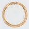 Ribbon Curb Mesh 18 Karat Yellow Gold Bracelet, 1960s 5