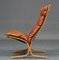 Vintage Norwegian Leather Seista Chair by Ingmar Relling, Image 5