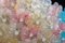 Mehrfarbige Murano Glas Blumen Korb Deckenlampe von Barovier and Toso 4