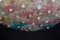 Mehrfarbige Murano Glas Blumen Korb Deckenlampe von Barovier and Toso 6