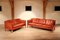 2213 3-Sitzer Sofa aus cognacfarbenem Leder von Børge Mogensen für Fredericia 13