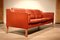 2213 3-Seat Sofa in Cognac Leather by Børge Mogensen for Fredericia 3