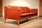 2213 3-Seat Sofa in Cognac Leather by Børge Mogensen for Fredericia, Image 3