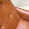 Mid-Century Italian Leather and Metal Armchairs with Button Stitching, 1950s, Set of 2, Image 12