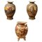 Asian Hand Painted Vases, Set of 3 1