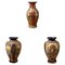 Hand Painted Vases, Set of 3 1