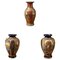 Hand Painted Vases, Set of 3, Image 1