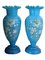 Painted Opaline Vases, 1900s, Set of 2 1