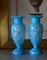Painted Opaline Vases, 1900s, Set of 2 10