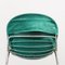 Vintage Suede Sabrina Chairs by Gastone Rinaldi, 1970s, Set of 4 5